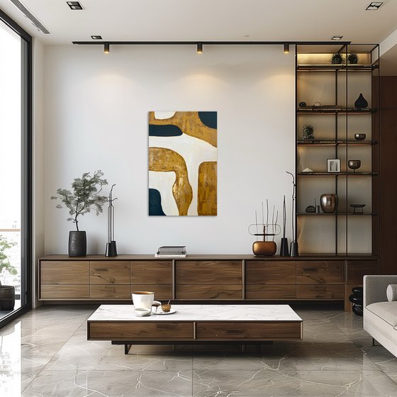 Golden River 60x90x2 cm