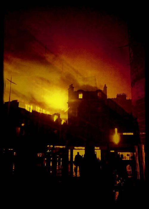 Dark  Edinburgh by Hugh Mooney