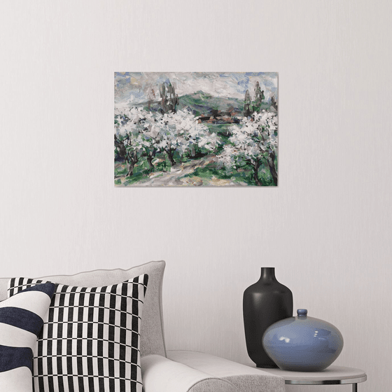 Spring mood. Gift, original artwork, one of a kind, handmade artwork.