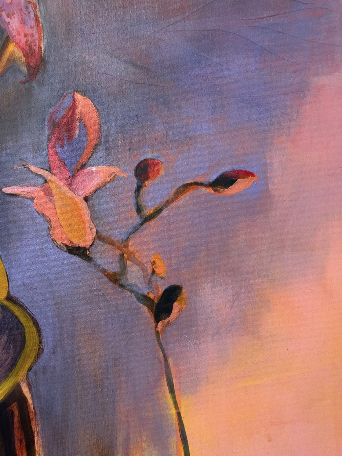 Original Acrylic Painting - Autumn Gift by Hilde Hoekstra