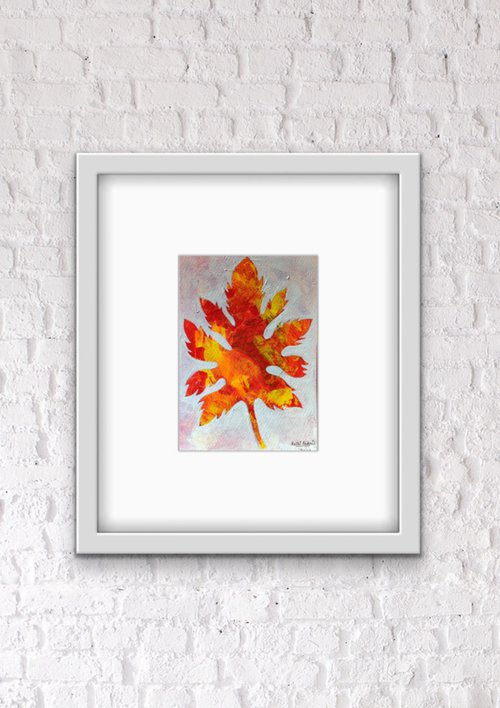 Autumn Leaf - 1 by Ketki Fadnis