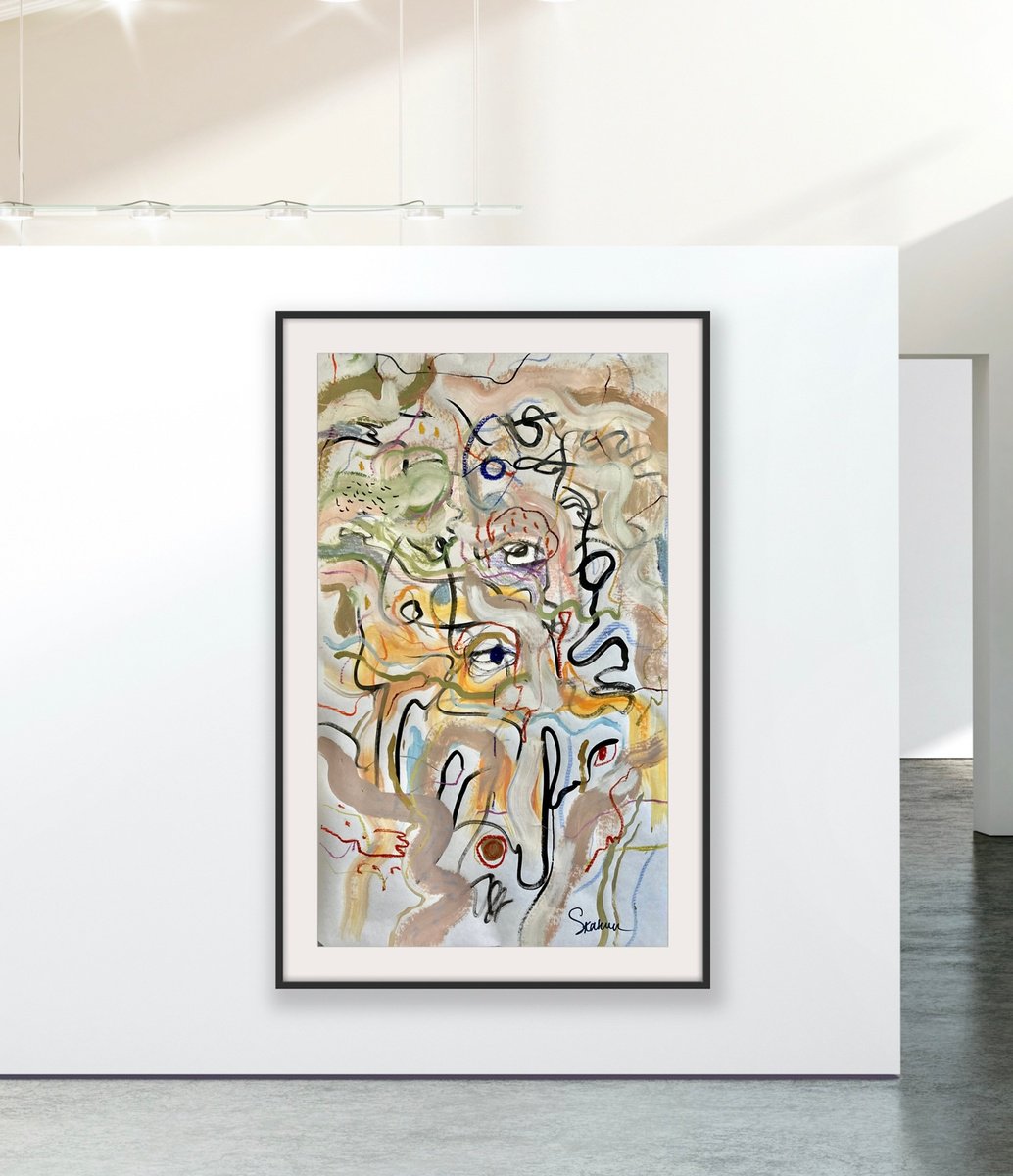 Ethnic By Mari Skakun, 30 X 49, Artwork For Sale On Artfinder