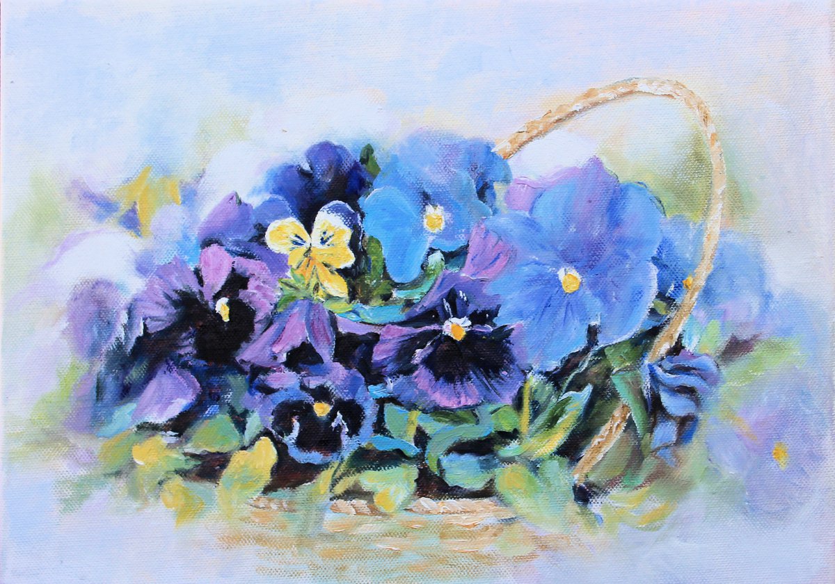 Pansy Bouquet by Olivia O’Carra
