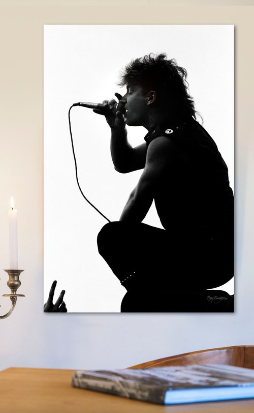 Bono U2 with Fan by Robbert Frank Hagens