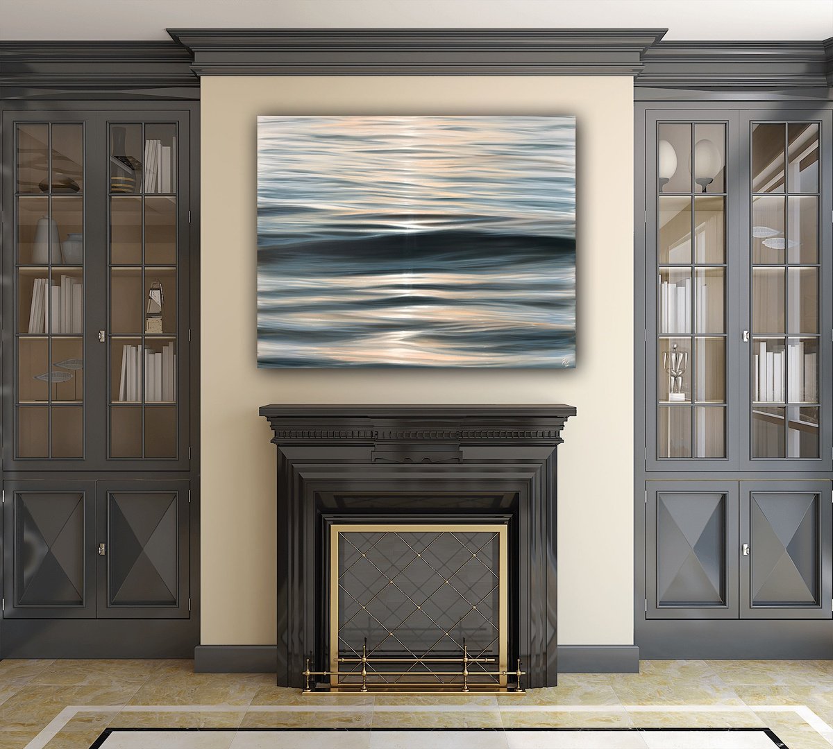 Photorealistic Oil Painting , Eternal Flow By Eva Volf, 60 X 48, Artwork For Sale On Artfinder