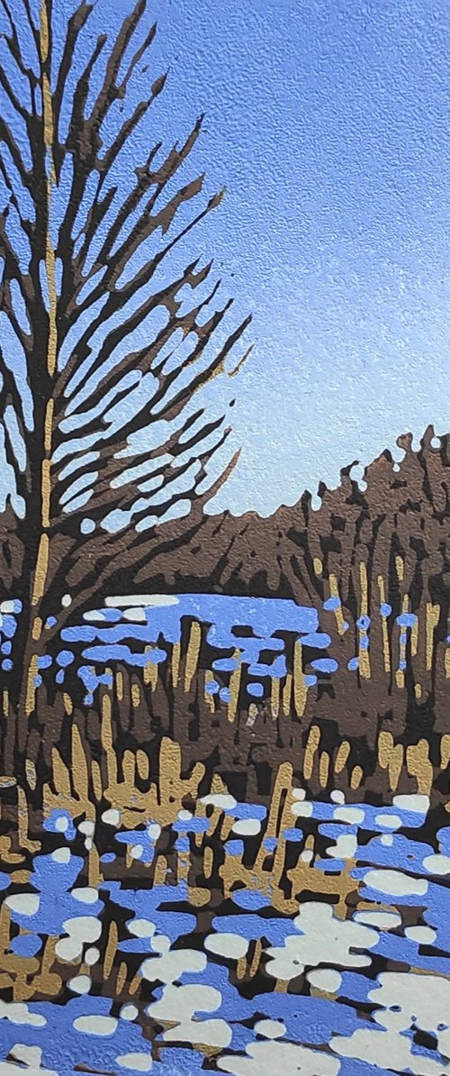 Mini Snow Scene by Alexandra Buckle