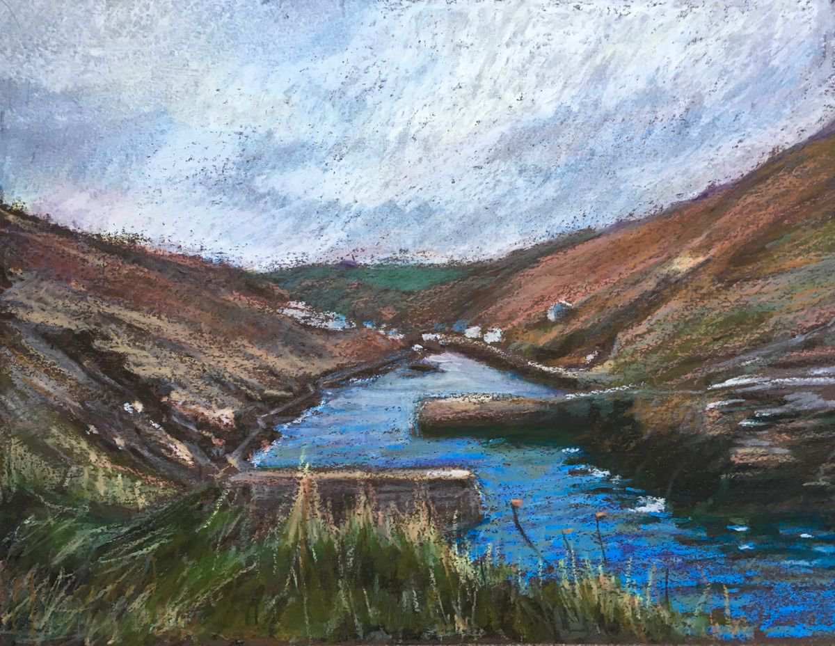 Boscastle, Cornwall - plein air study by Louise Gillard