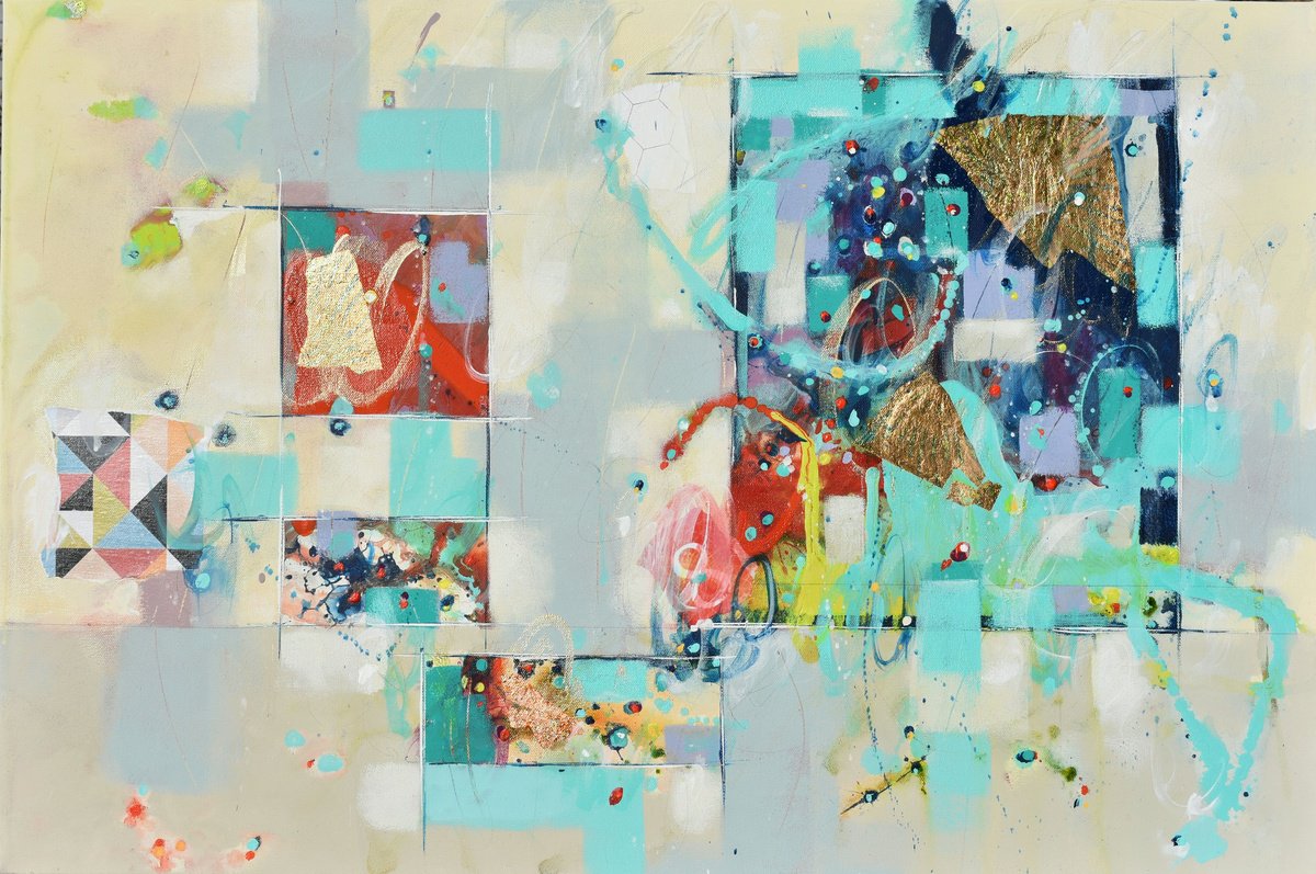 Edge Of Awakening By Cynthia Ligeros, 36 X 24, Artwork For Sale On Artfinder