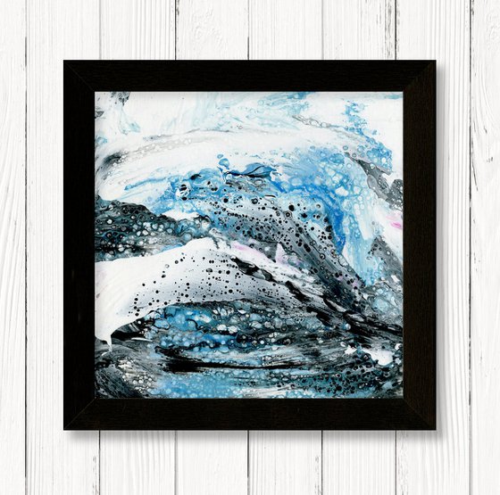Natural Moments 93 - Framed  Abstract Art by Kathy Morton Stanion