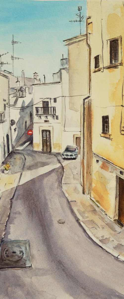 Italian Street by Ilona Borodulina