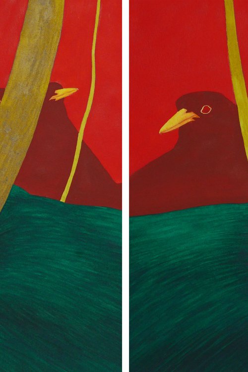 Diptych Dance by Karina Danylchuk