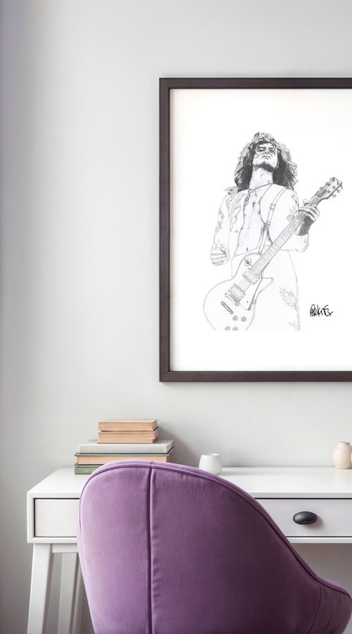 Jimmy Page by Paul Nelson-Esch
