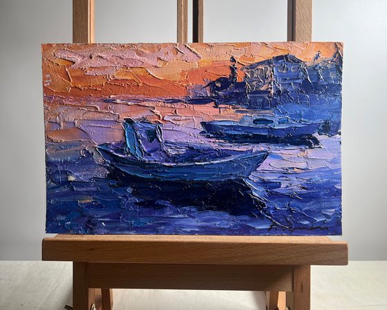 Romantic Evening by the River