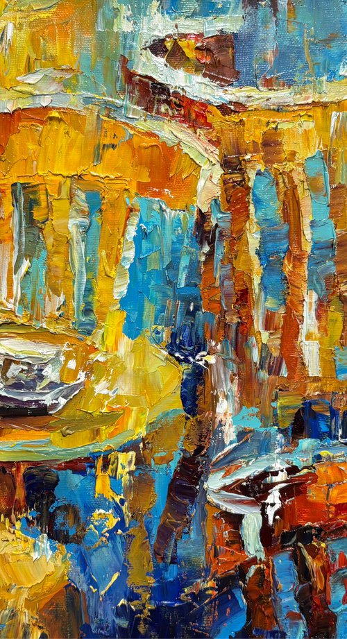 Coffee under the rain by Mariia Hyhar