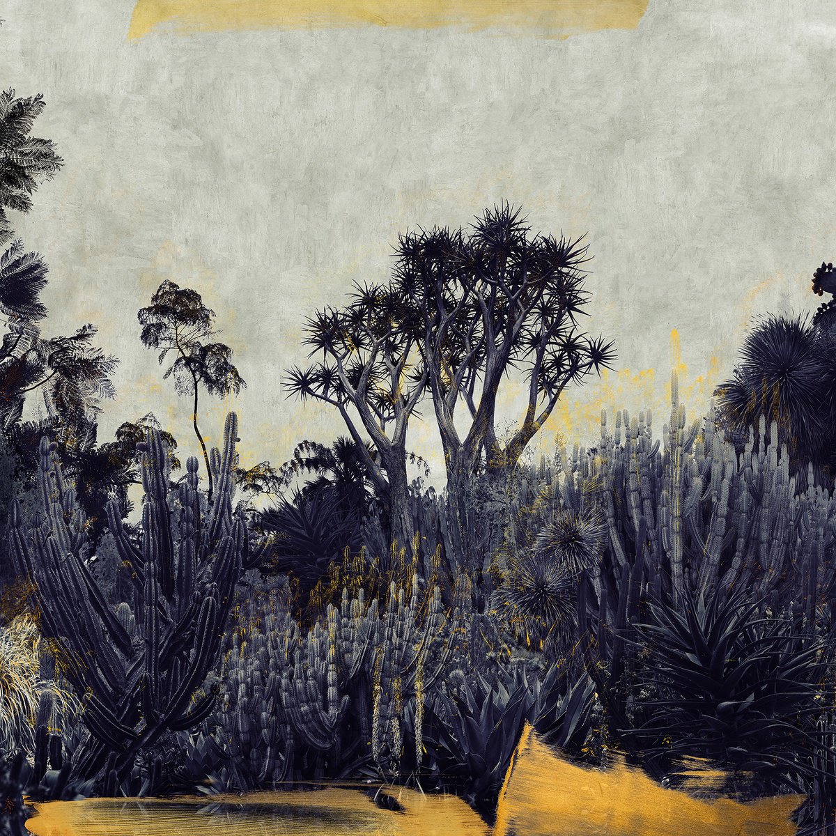Impressionistic Photograph , Pasadena By Nadia Attura, 28 X 28, Artwork For Sale On Artfinder