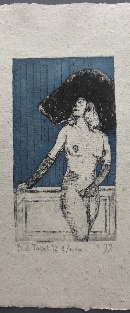 Blå Tapet 1/10 by Bart Demeestere