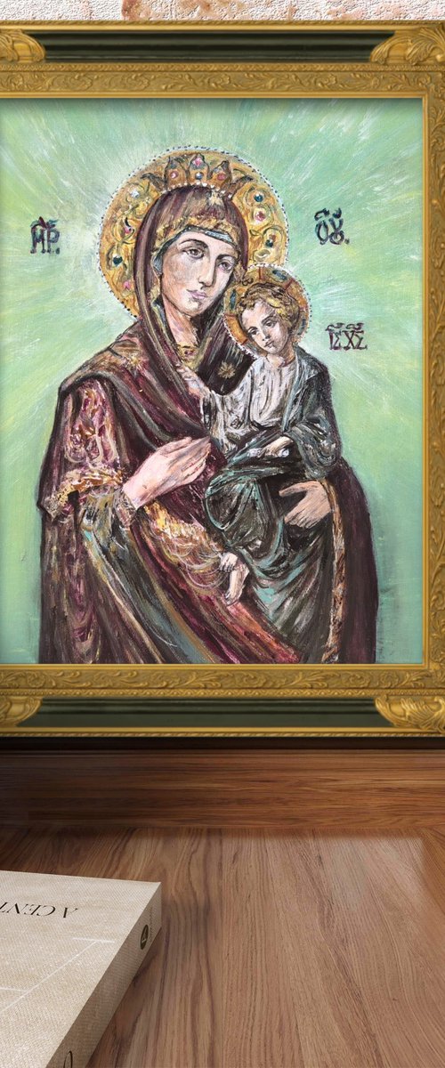 Mother of God by Snezana Djordjevic