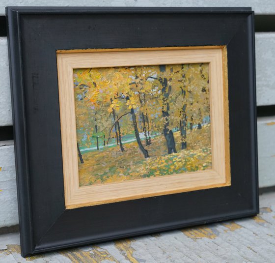 Tsaritsyno. Autumn leaves