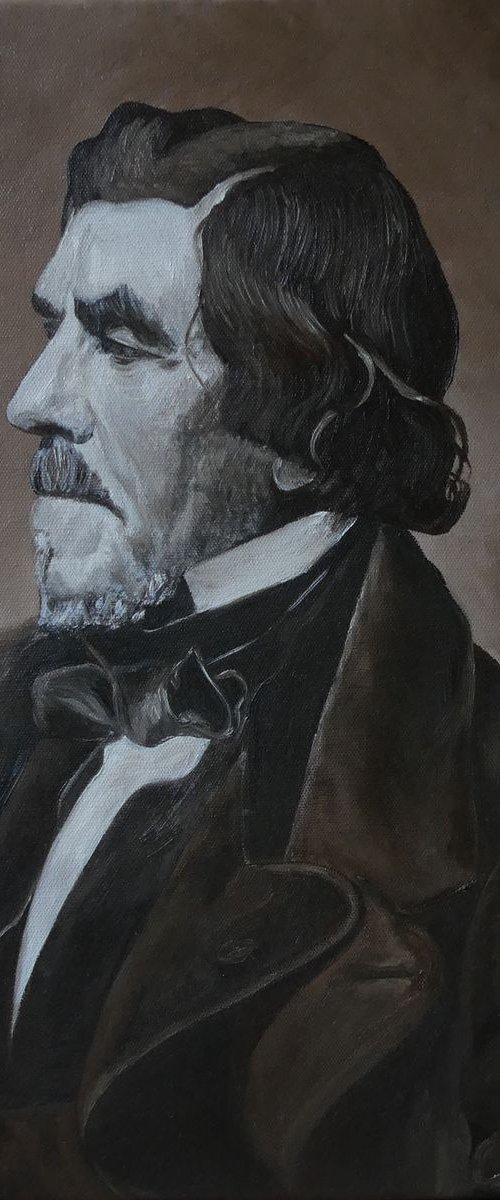 Eugène Delacroix by Cécile Pardigon