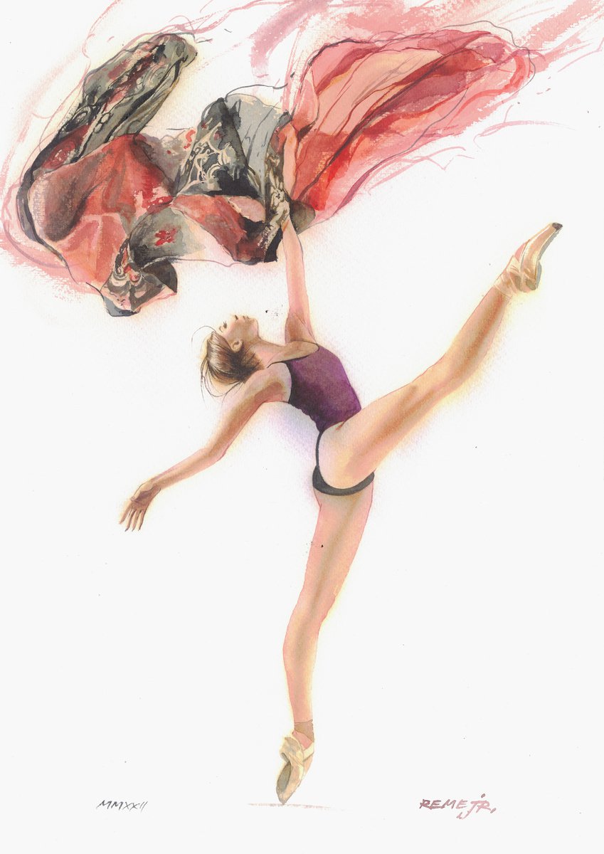 Ballet Dancer CCCXXV by REME Jr.