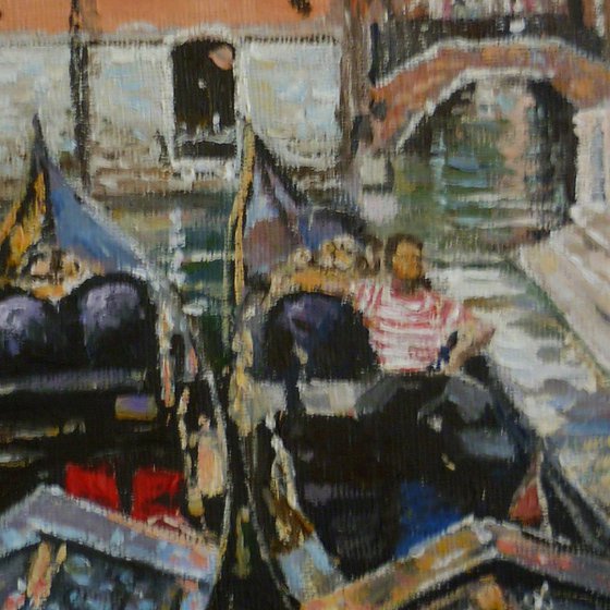 Venice. Gondola Parking - 2