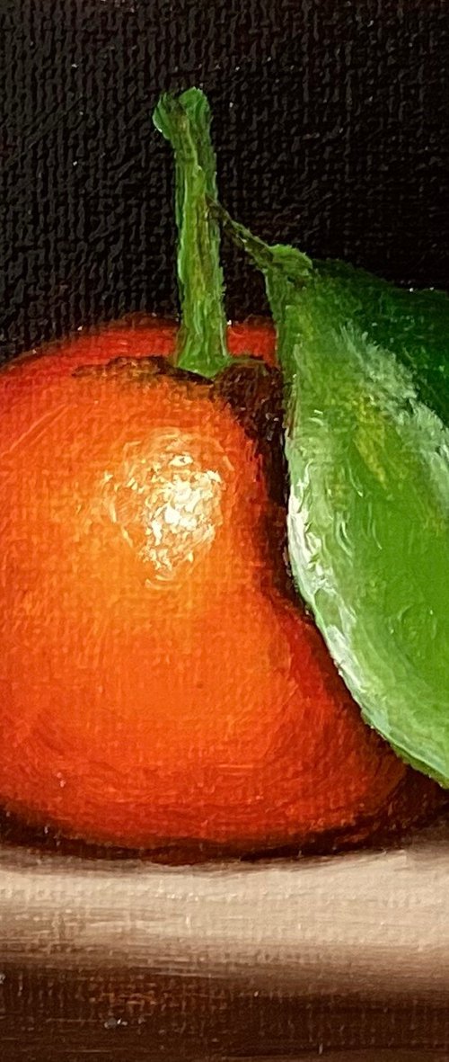 Little clementine still life by Jane Palmer Art