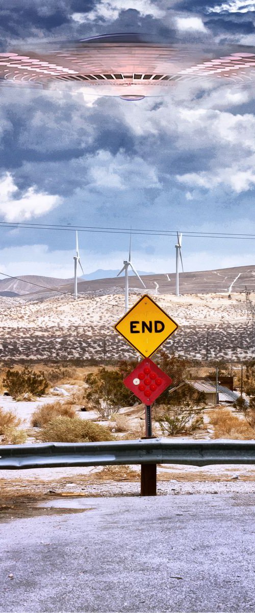 THE END Palm Springs CA by William Dey