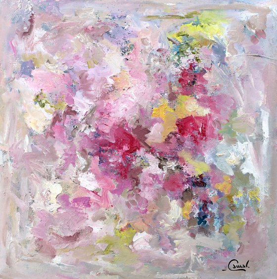 Ethereal beauty - Modern abstract oil art