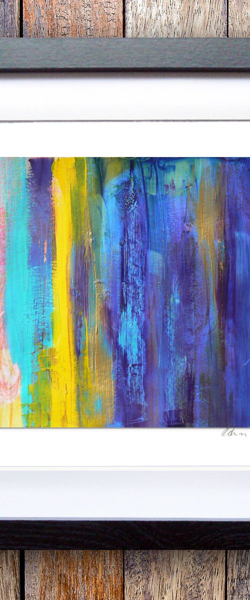 Framed abstract #4 by Carolynne Coulson