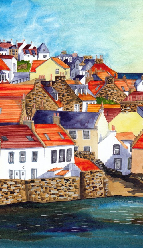 Pittenweem Sunrise by Terri Smith