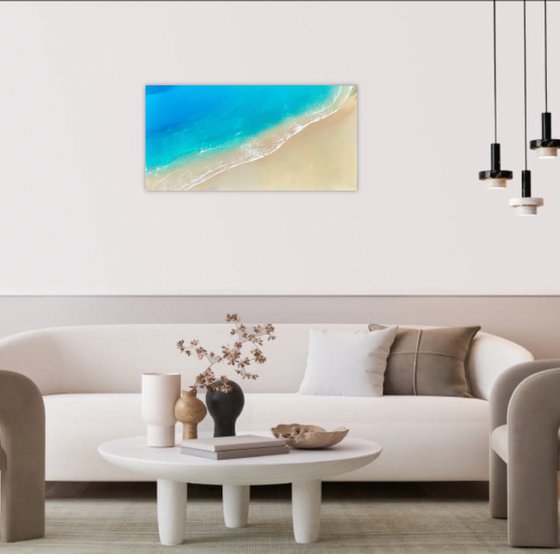 Welcome to my beach - ocean painting