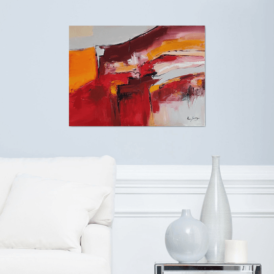 Carré rouge