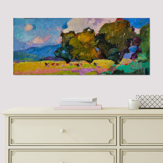 Landscape With Cows