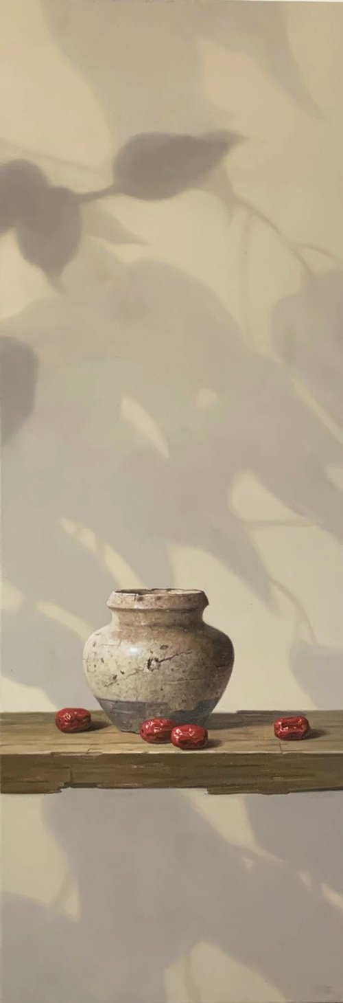 Still life:Zen art c128 by Kunlong Wang