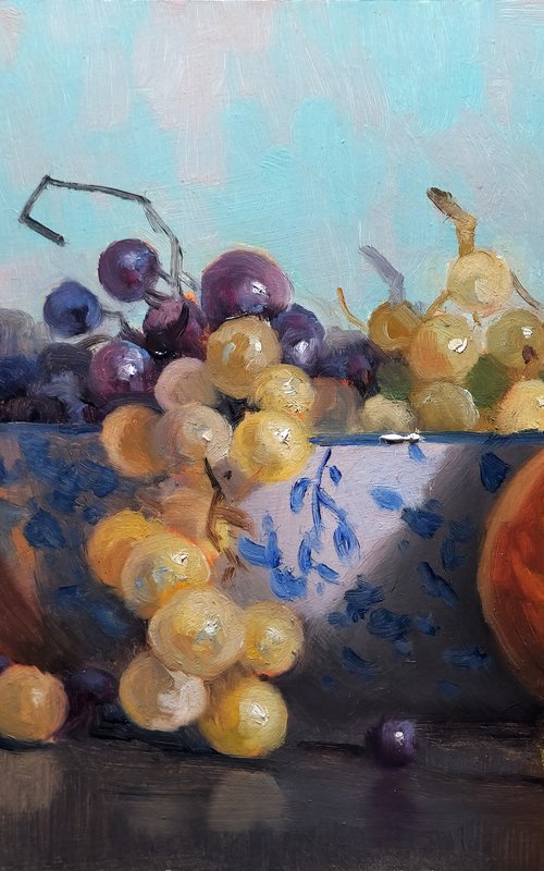 Grapes and Oranges by Pascal Giroud