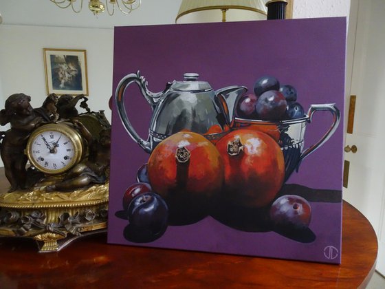 Still Life With Pomegranates