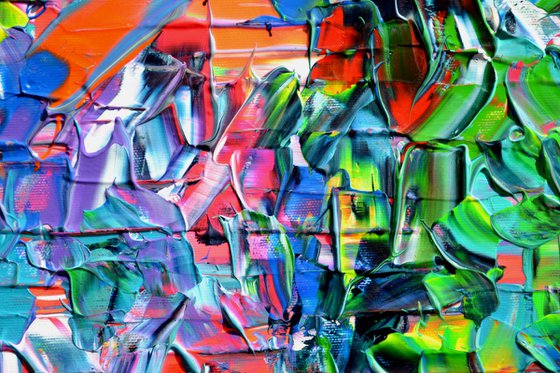 Palette 8 - Colorful Textured Abstract