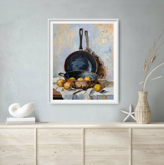 Reflections of Copper and Lemons.