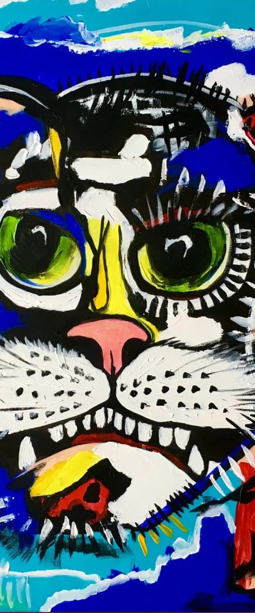 UNTITLED cat   #3 by Olga Koval
