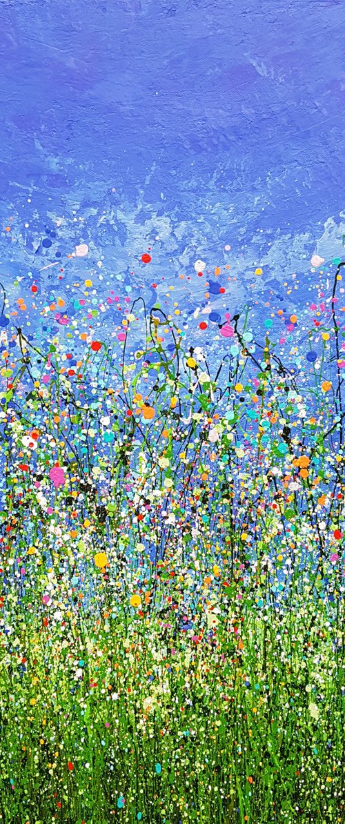 Aurora Borealis Meadows #2 by Lucy Moore