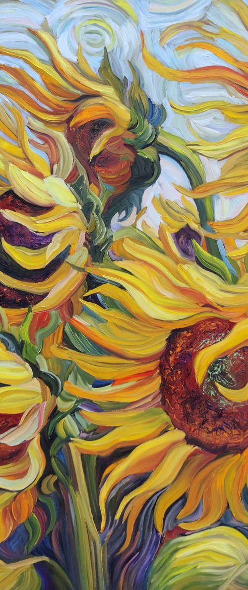 Sunflower Song by Angie Wright