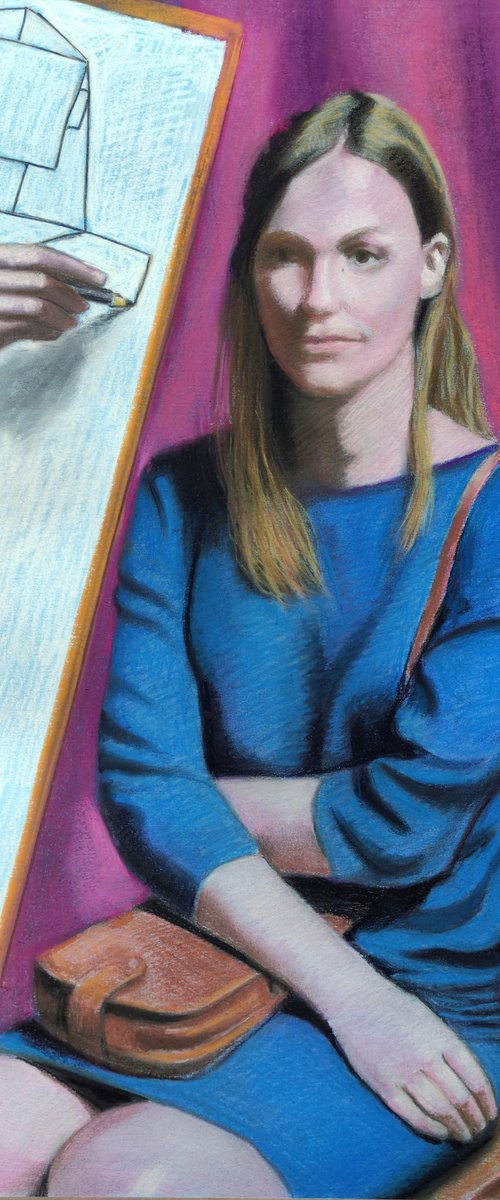 Modern Portrait - 6 by Andrea Vandoni