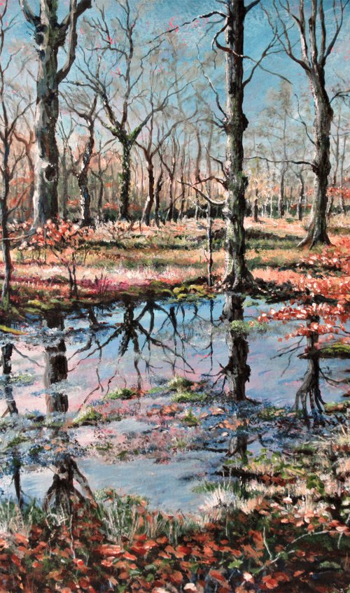 Woods In Winter by Max Aitken