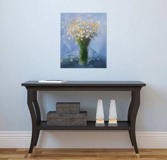 Tansy and daisies