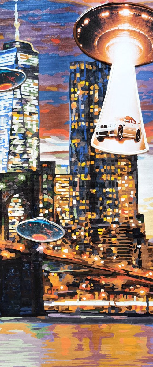 Manhattan evening by BAST