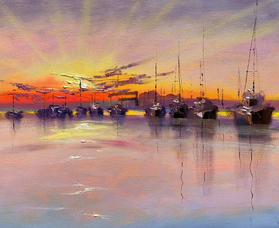 Sunset at the Pier