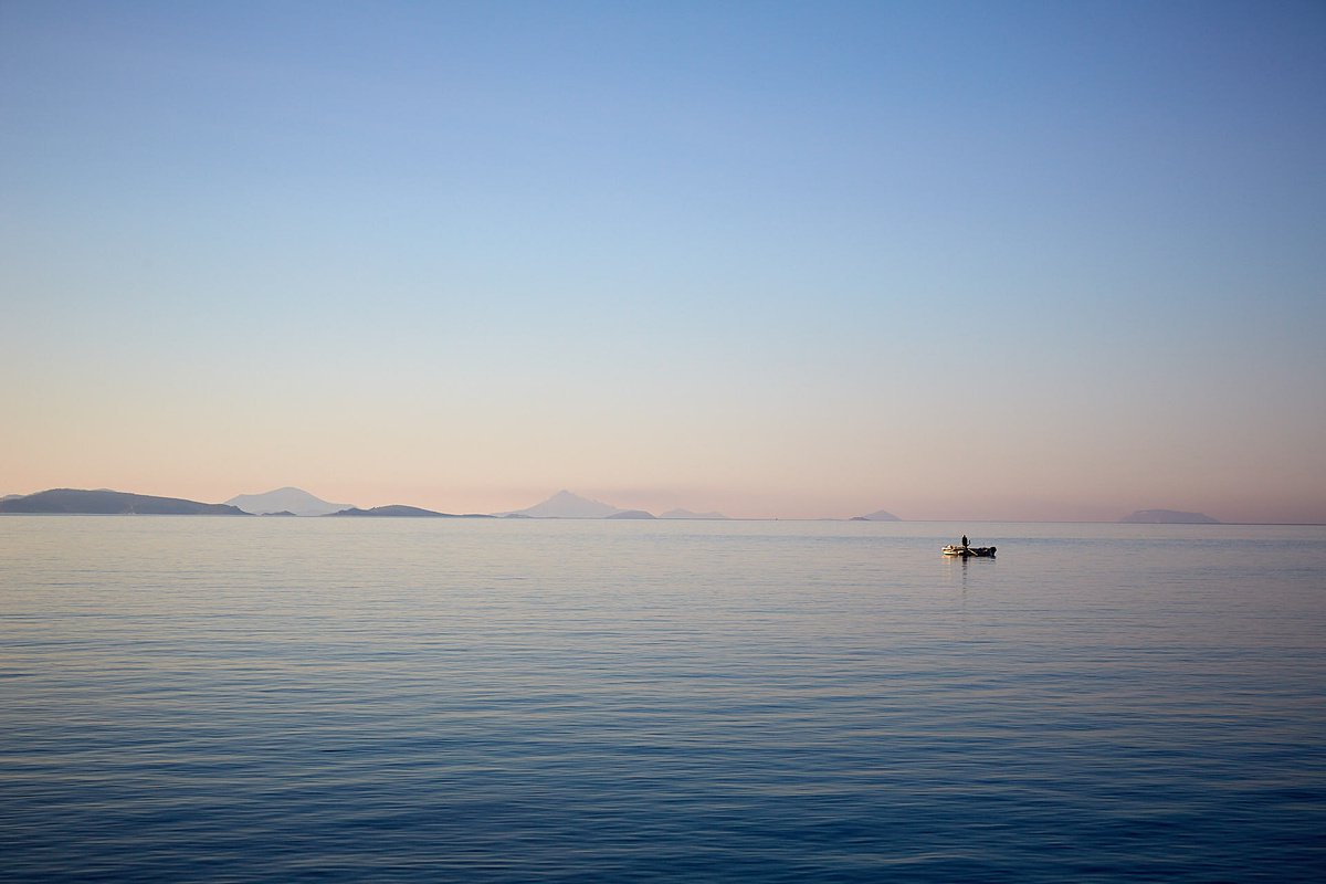 Greek Fisherman by Douglas Kurn