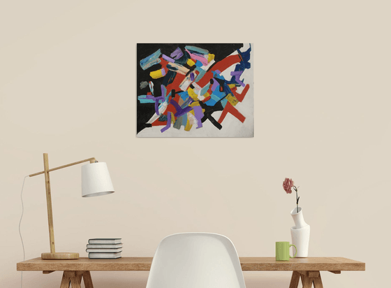 Abstract painting.