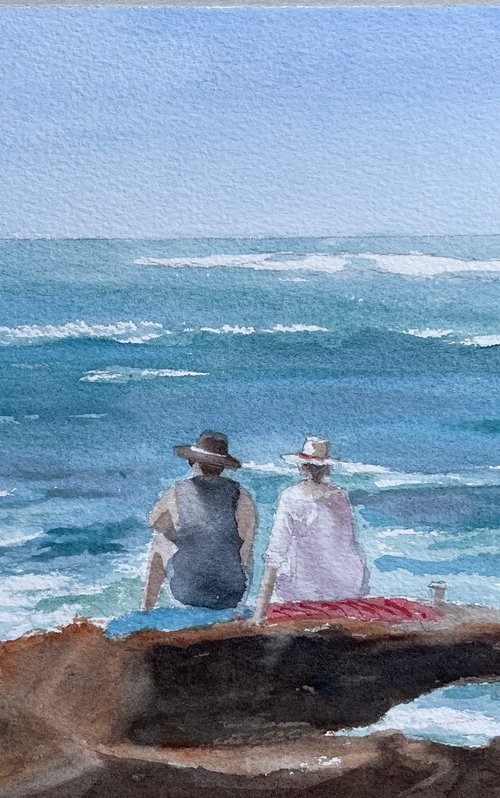 Sunday morning coffee at Manly by Shelly Du