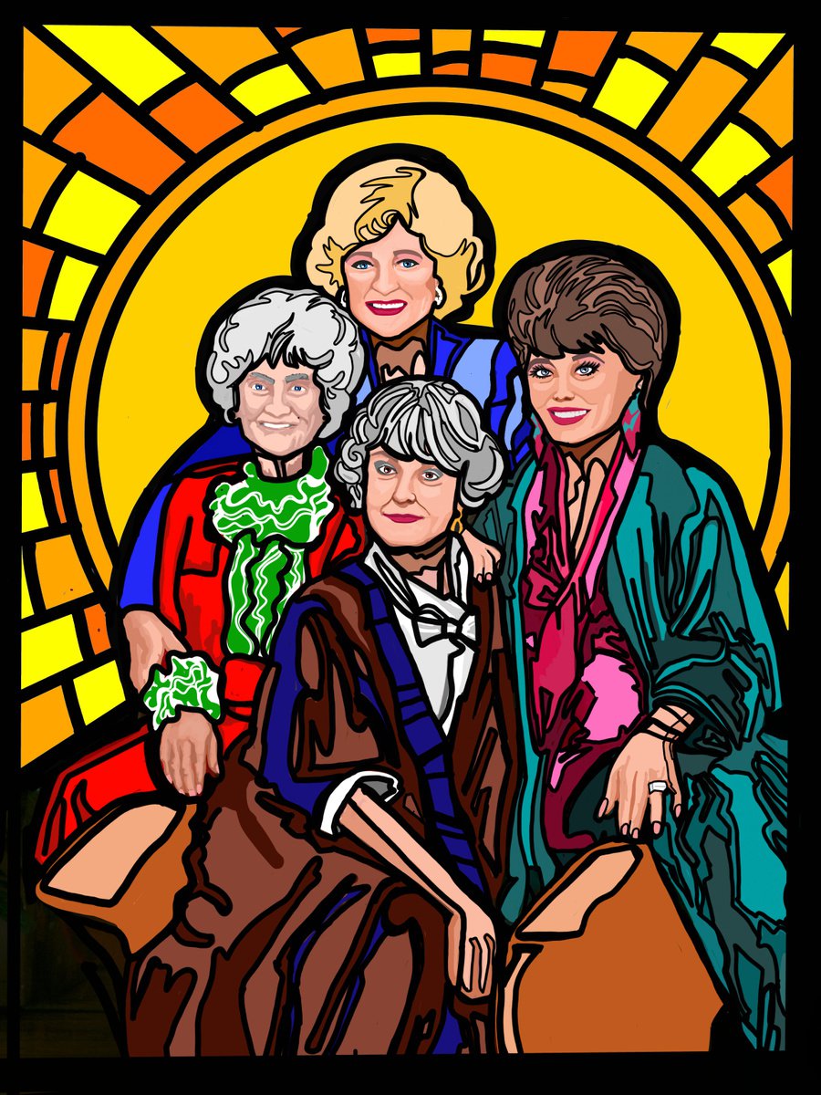 The Golden Girls by Sid Spencer